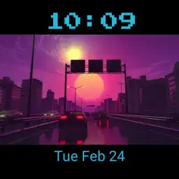 Retro Sunset