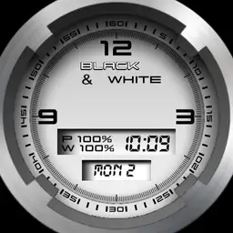 Black and White