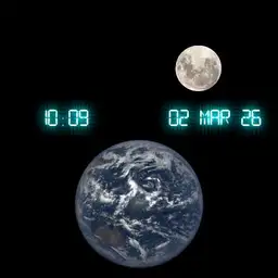 The blue planet