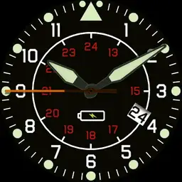 V.1Military basic, 12/24hr Aeromaster mod V.1