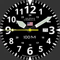 classic military watch