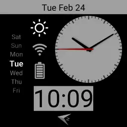 Energy Saving Grey Face