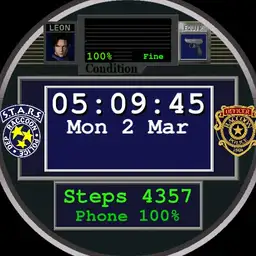 RE2 Menu Leon