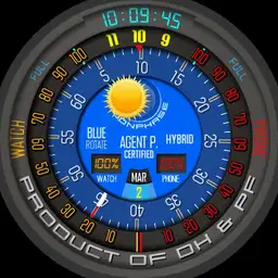 Blue Rotate Hybrid