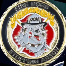 Challenge Coin, Fire Dogs