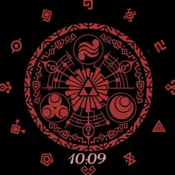 Zelda themed chronograph