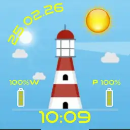 lighthouse day/night