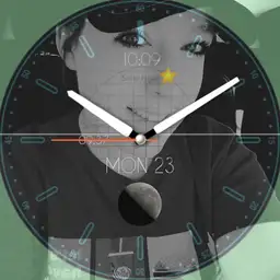 Solar and Lunar clock Analog Copy