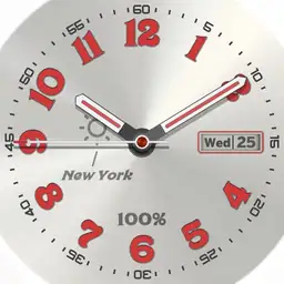 SIMPLE SILVER RED