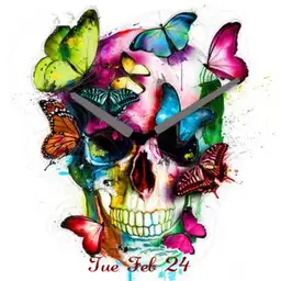 Butterfly Skull