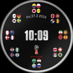 World Cup Countdown with Score Centre