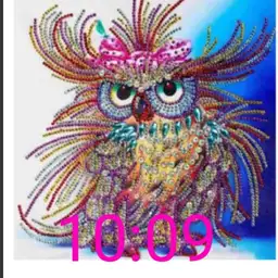 Colorful Owl - plwren