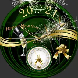 Endspurt 2021 2 Happy New Year Animation