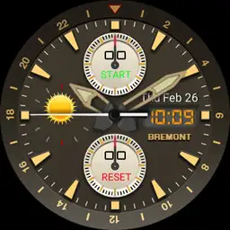 Fs Bremont watch face