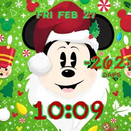 Santa Mickey