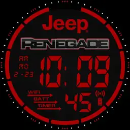 Jeep Renegade Watch red