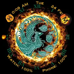 Phoenix on fire