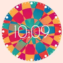 Animated Simple Circles Abstract