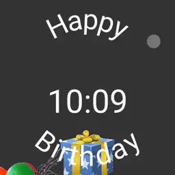 helium happy birthday balloons
