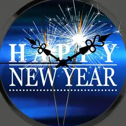 Happy New Year Blueline Animation Copy