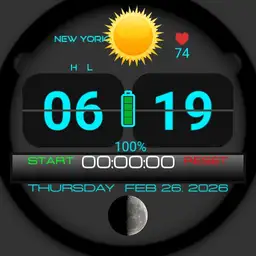 Flip Clock Stopwatch v.3