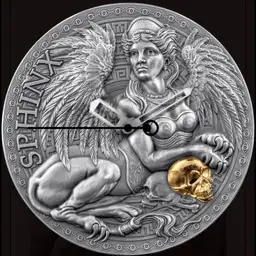 Silver, Sphinx, Cameroon, 2024, 165 Dollars