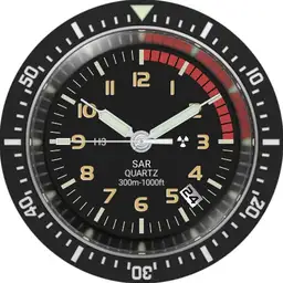 Brute SAR Save and Rescue Diver Field Watch Bezel Rotate Zoom Lume