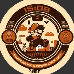 Mario world watch