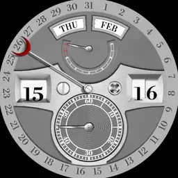 Brute Jumping Hour Small Seconds Perpetual Calendar Watch