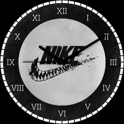 Nike Black and White
