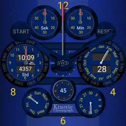 Kinetic Chronograph Blue Edition