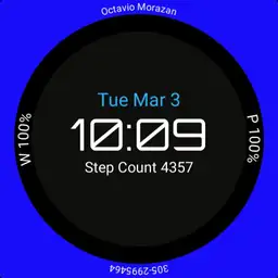 Android Wear tavo copy blue