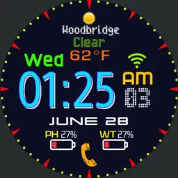 SM watch face
