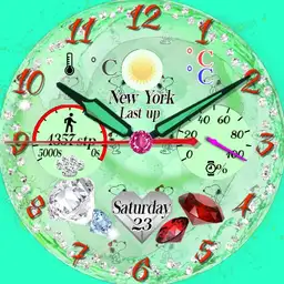 _jewelry emerald face for tab by gaugaugexi