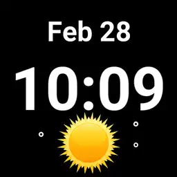 Big text weather