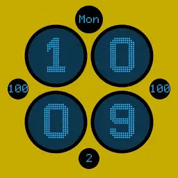 lcd circles