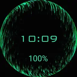 Green wave globe