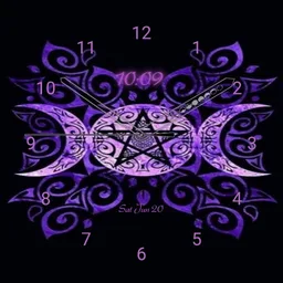 Witchy triple moon