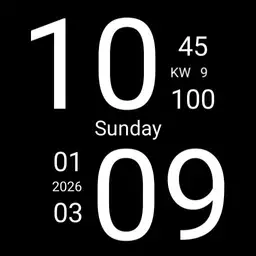 4wh simple calender week