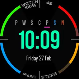 Watch One Black Minimal