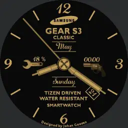 Gear S3 Classic Brown