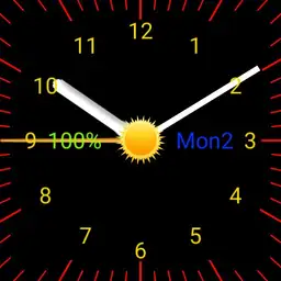 Galaxy Watch Blue Red v.2