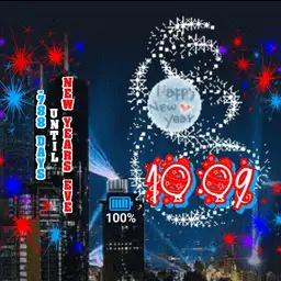 Midnight on New Years Eve