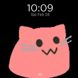 Colorful cat