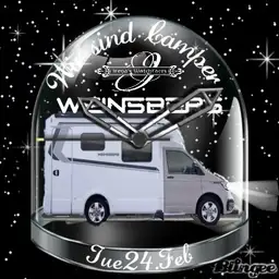 Weinsberg Camper Snowglobe