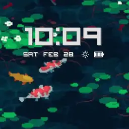 Pixel Koi