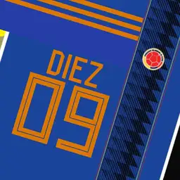 Colombia 2nd Team Football Digital Copy