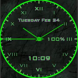 Black and Green