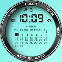Digital calendar by Lopak