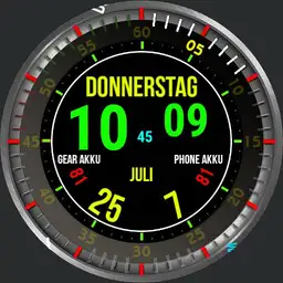 Daul Clock - 30 Second Animation